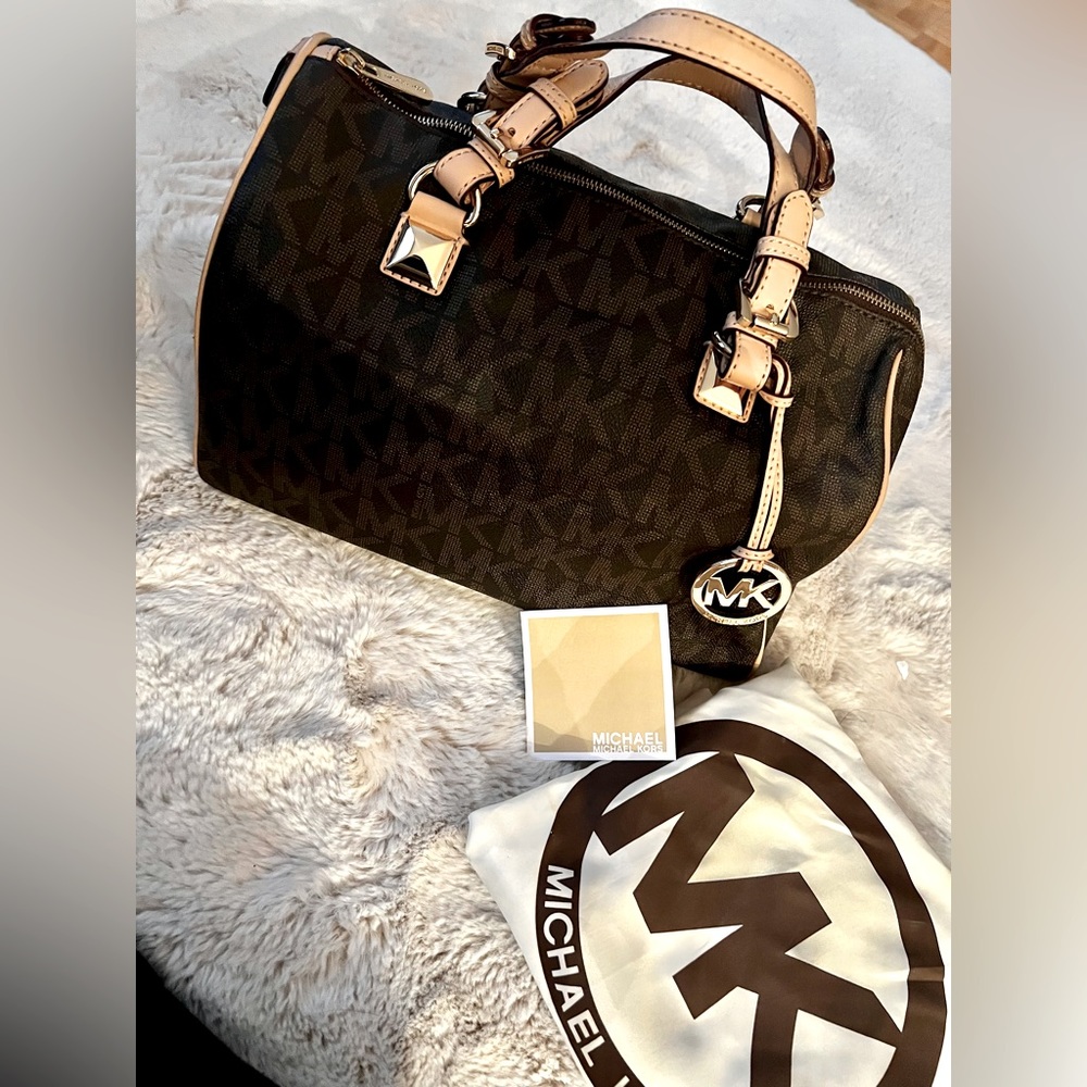 Michael Kors Monogram Tote Handbag